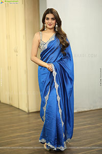 Nidhhi Agerwal at The Rajasaab Movie Success Meet