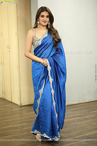 Nidhhi Agerwal at The Rajasaab Movie Success Meet