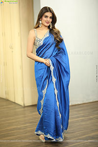 Nidhhi Agerwal at The Rajasaab Movie Success Meet