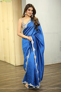 Nidhhi Agerwal at The Rajasaab Movie Success Meet