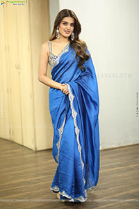 Nidhhi Agerwal at The Rajasaab Movie Success Meet