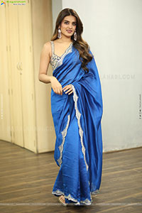 Nidhhi Agerwal at The Rajasaab Movie Success Meet