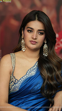 Nidhhi Agerwal at The Rajasaab Movie Success Meet
