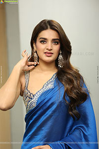 Nidhhi Agerwal at The Rajasaab Movie Success Meet