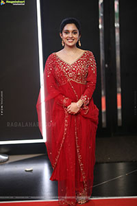 Nidhi Pradeep at Godari Gattupaina Movie Teaser Launch