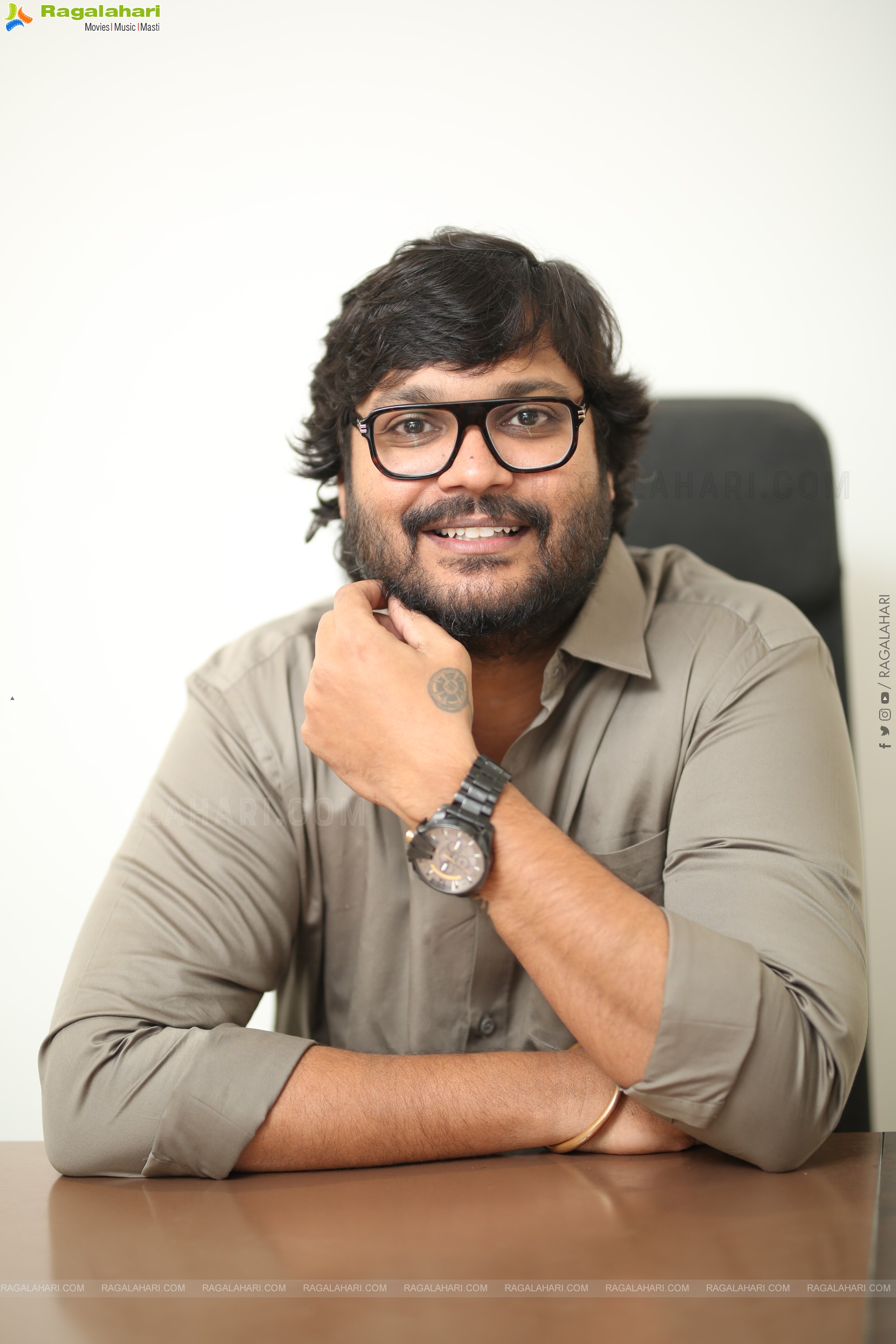Ram Abbaraju at Nari Nari Naduma Murari Interview, HD Gallery