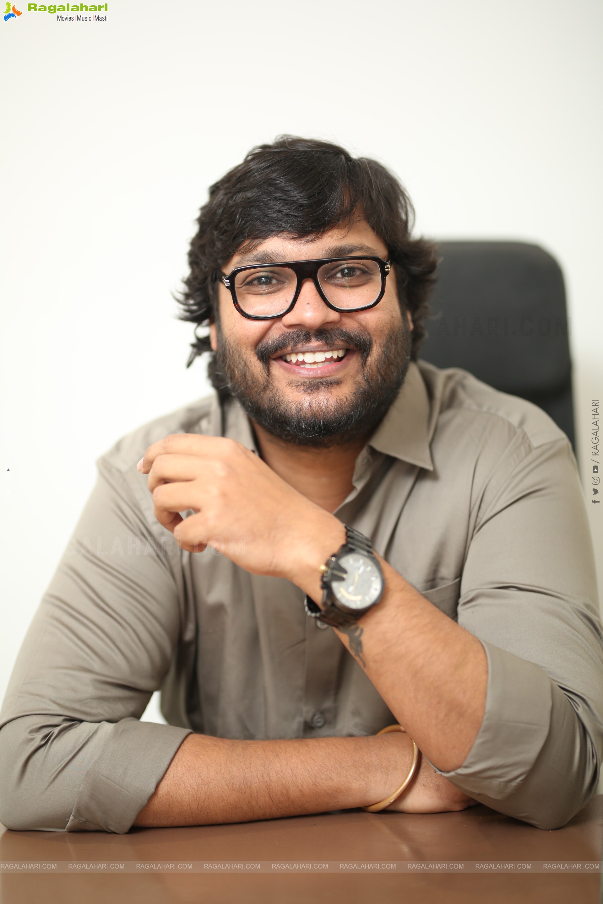Ram Abbaraju at Nari Nari Naduma Murari Interview, HD Gallery