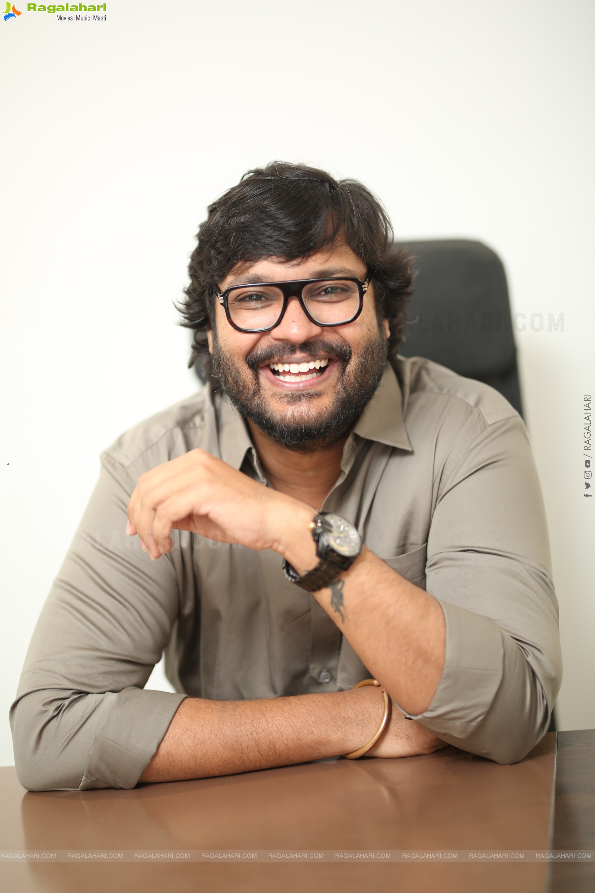 Ram Abbaraju at Nari Nari Naduma Murari Interview, HD Gallery