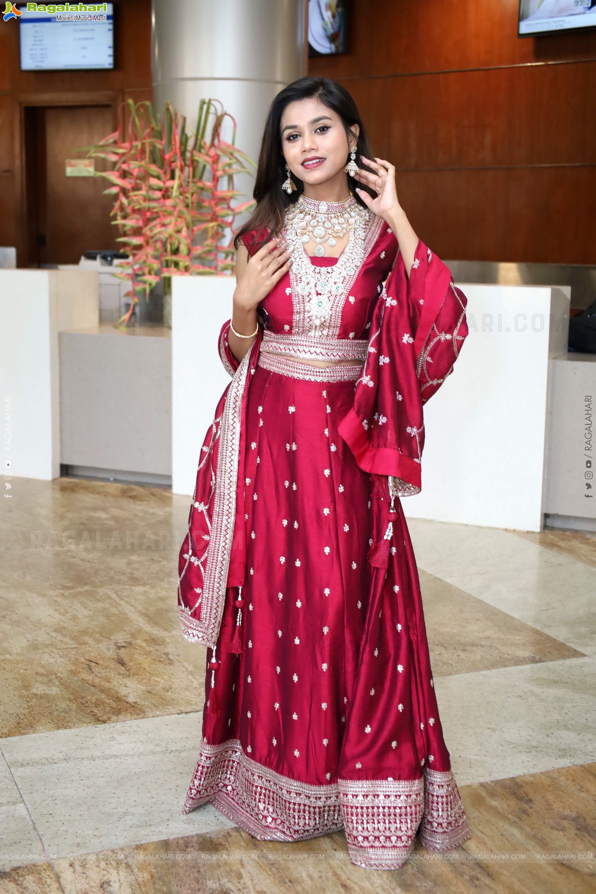 Reba Biswas Poses with Jewellery, HD Gallery