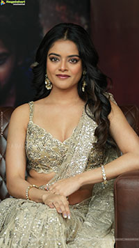 Riddhi Kumar at The Rajasaab Blockbuster Meet