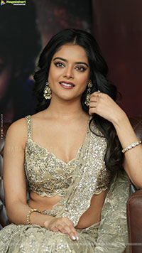 Riddhi Kumar at The Rajasaab Blockbuster Meet