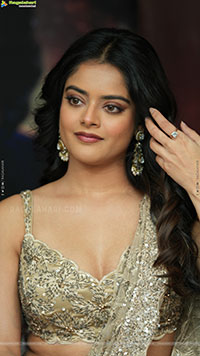 Riddhi Kumar at The Rajasaab Blockbuster Meet