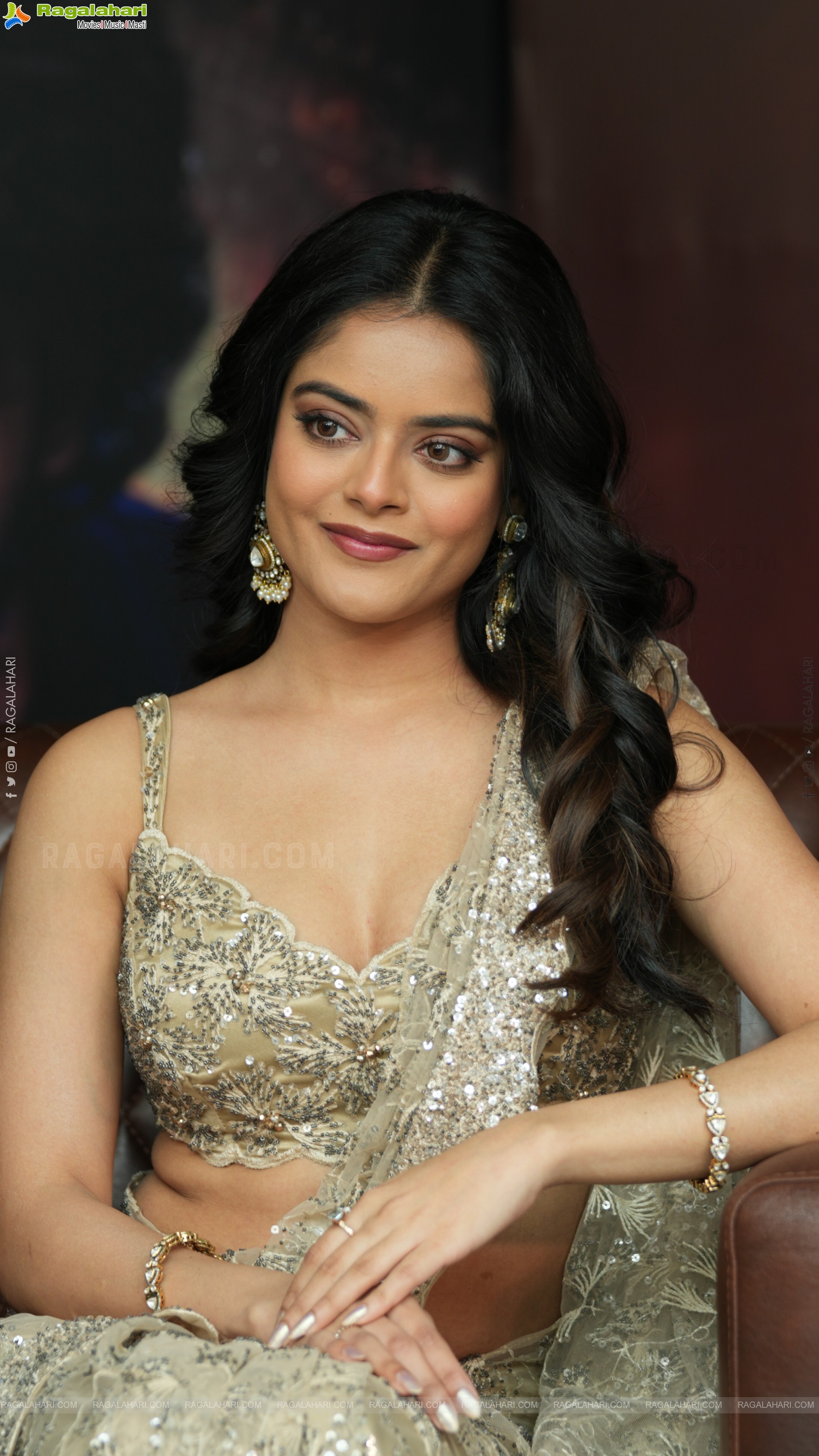 Riddhi Kumar at The Rajasaab Blockbuster Meet, HD Gallery