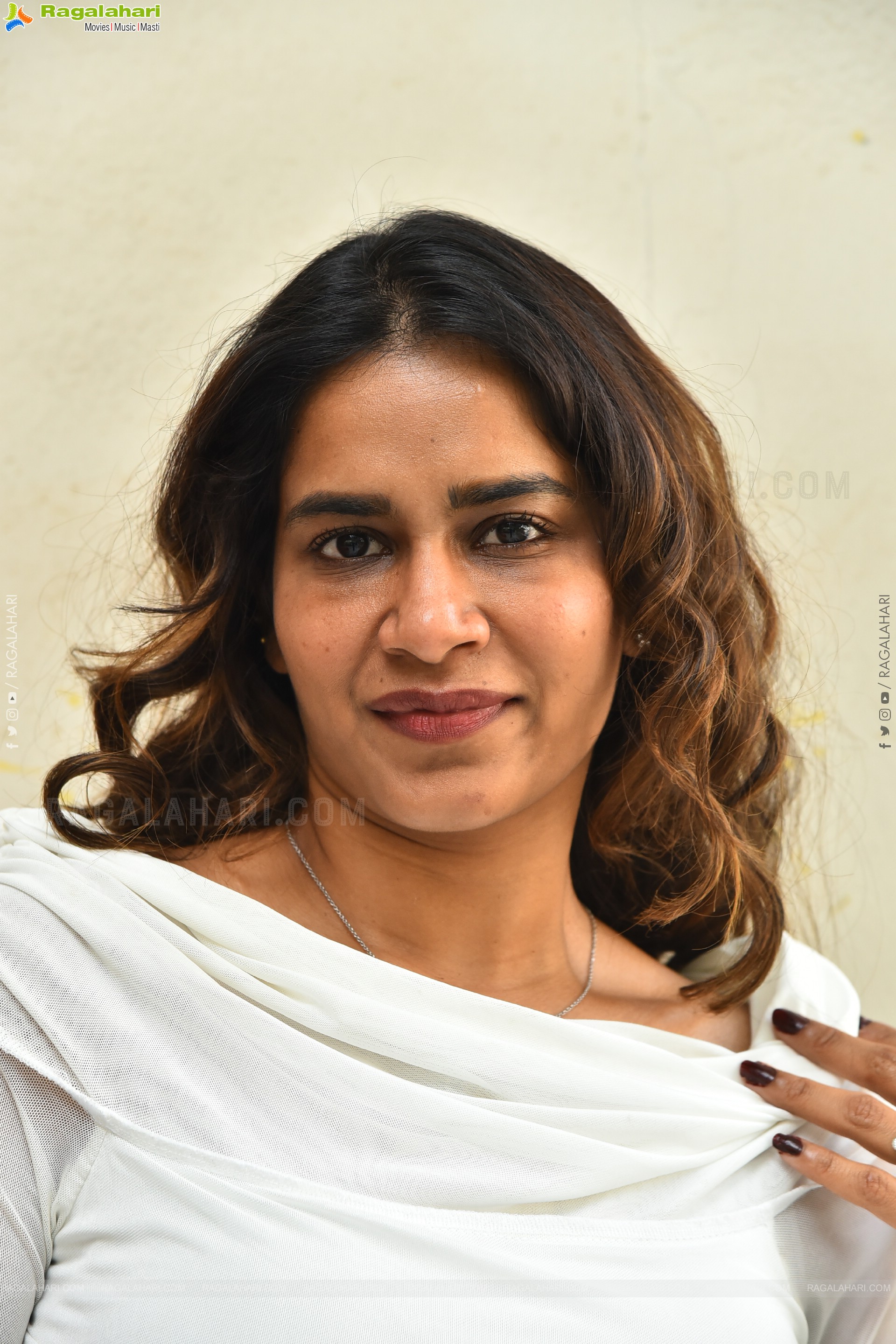 Sahithi Dasari at Trimukha Movie Press Meet, HD Gallery