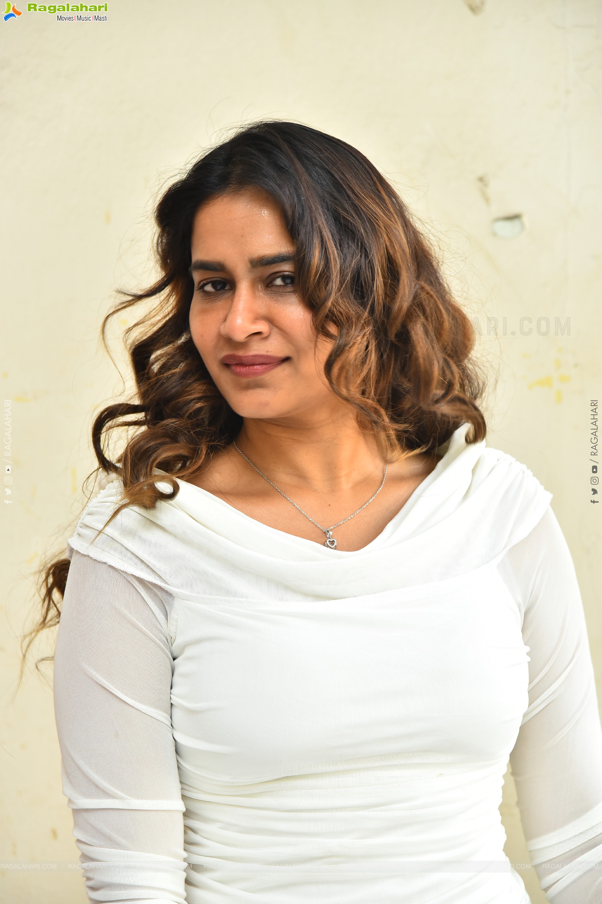 Sahithi Dasari at Trimukha Movie Press Meet, HD Gallery