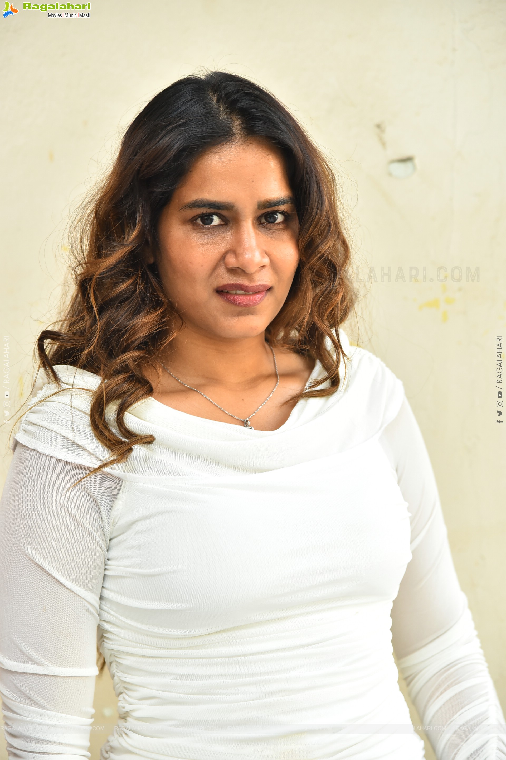 Sahithi Dasari at Trimukha Movie Press Meet, HD Gallery