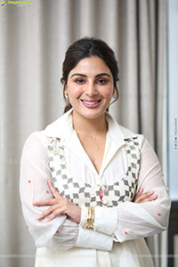 Samyuktha Menon at Nari Nari Naduma Murari Interview