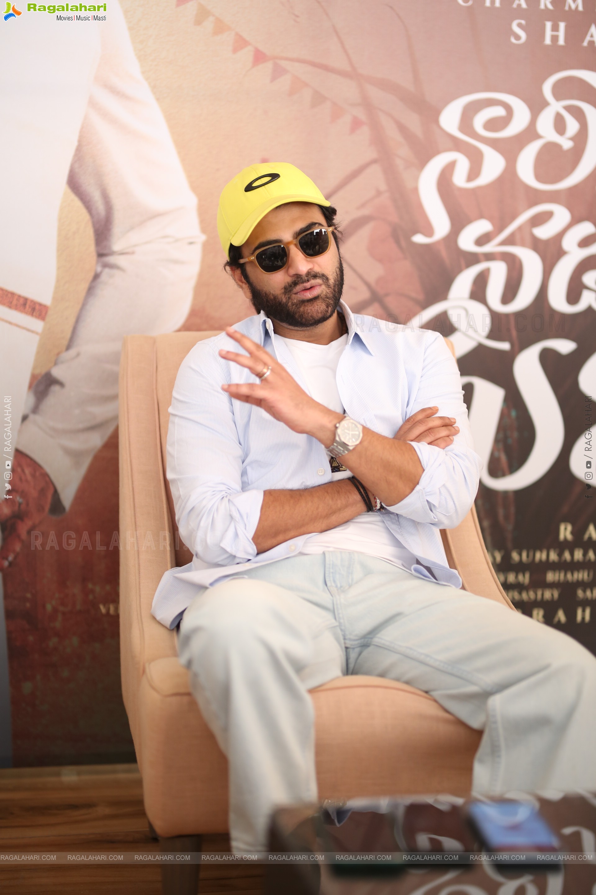Sharwanand at Nari Nari Naduma Murari Interview, HD Gallery