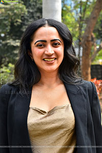 Shruthi Shetty at Sky Movie Pre Release Press Meet