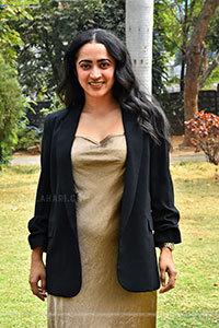 Shruthi Shetty at Sky Movie Pre Release Press Meet