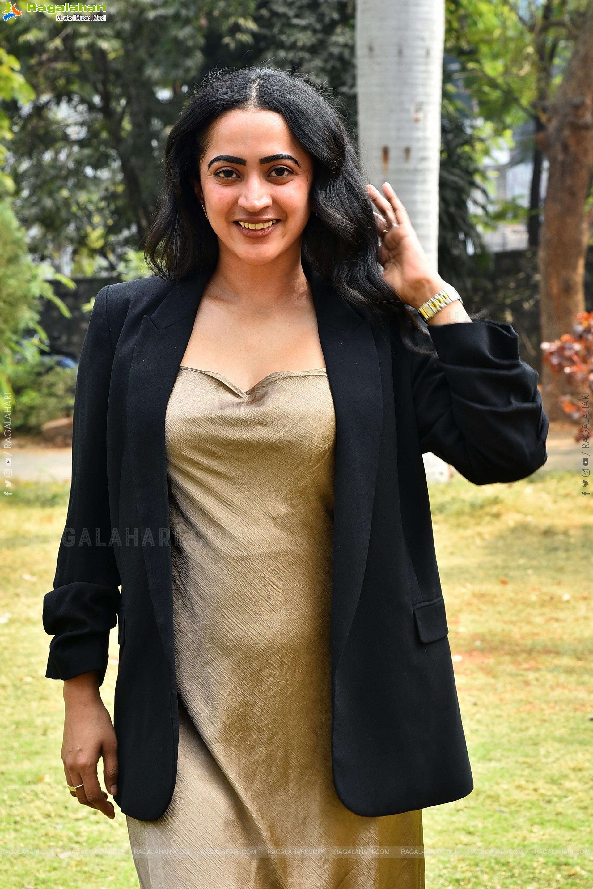 Shruthi Shetty at Sky Movie Pre Release Press Meet, HD Gallery