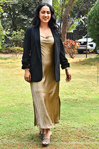 Shruthi Shetty at Sky Movie Pre Release Press Meet