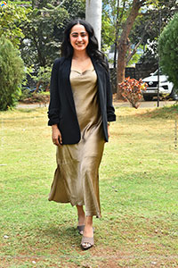 Shruthi Shetty at Sky Movie Pre Release Press Meet