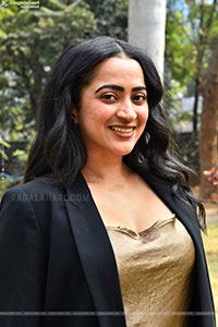 Shruthi Shetty at Sky Movie Pre Release Press Meet