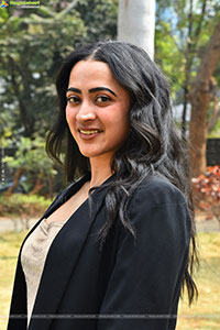 Shruthi Shetty at Sky Movie Pre Release Press Meet