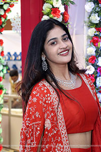 Sindhu Dunna in Orange Designer Dress, HD Gallery