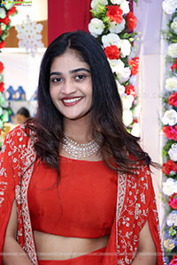 Sindhu Dunna in Orange Designer Dress, HD Gallery