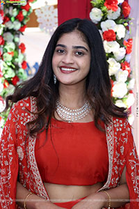 Sindhu Dunna in Orange Designer Dress, HD Gallery