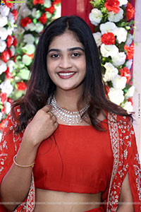 Sindhu Dunna in Orange Designer Dress, HD Gallery