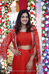 Sindhu Dunna in Orange Designer Dress, HD Gallery