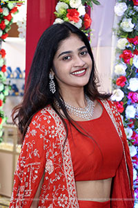 Sindhu Dunna in Orange Designer Dress, HD Gallery