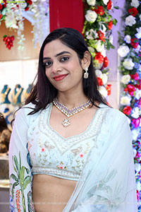 Swetha Kanduri stills in White Designer Dress, HD Gallery