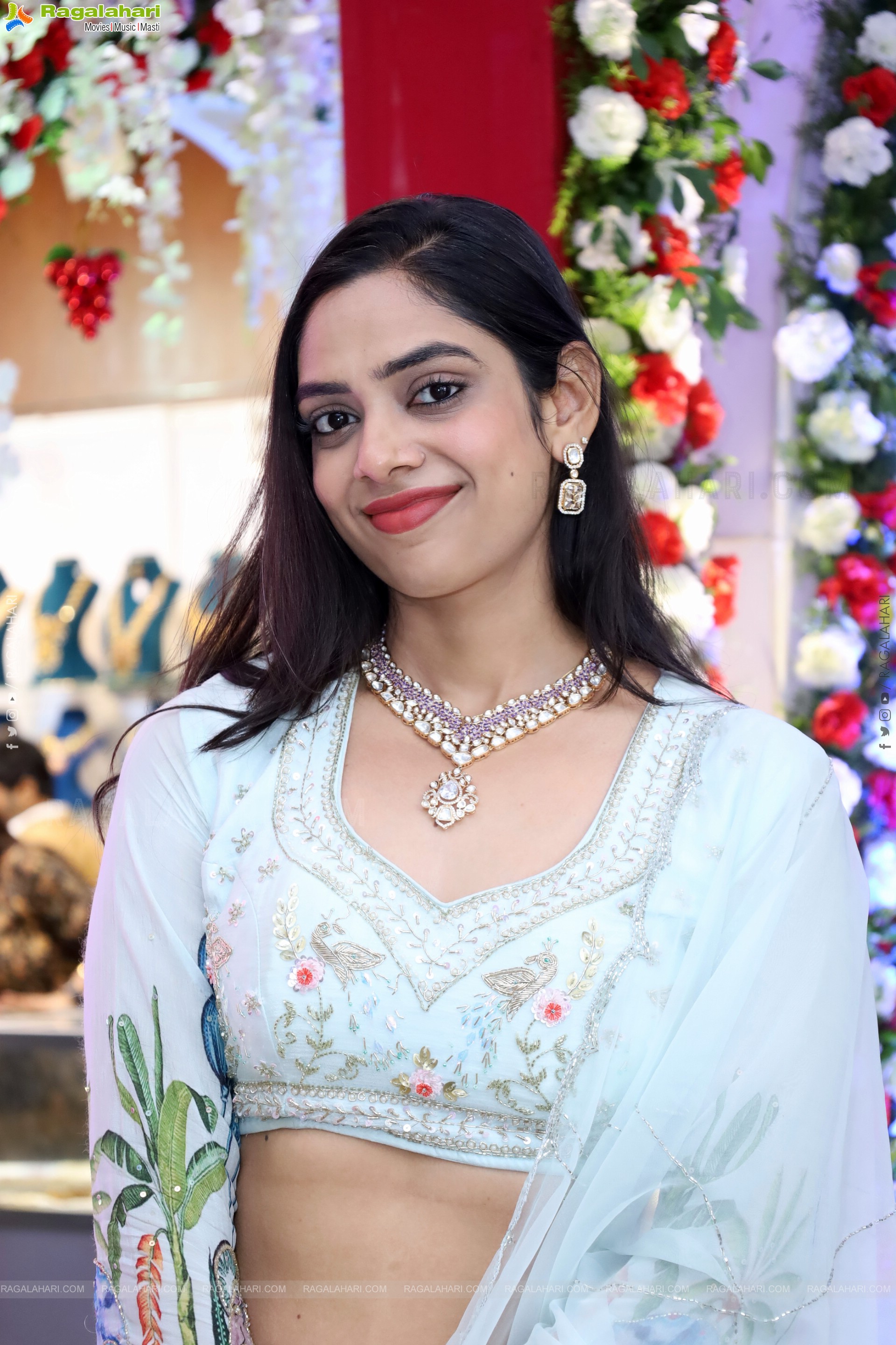 Swetha Kanduri stills in White Designer Dress, HD Gallery