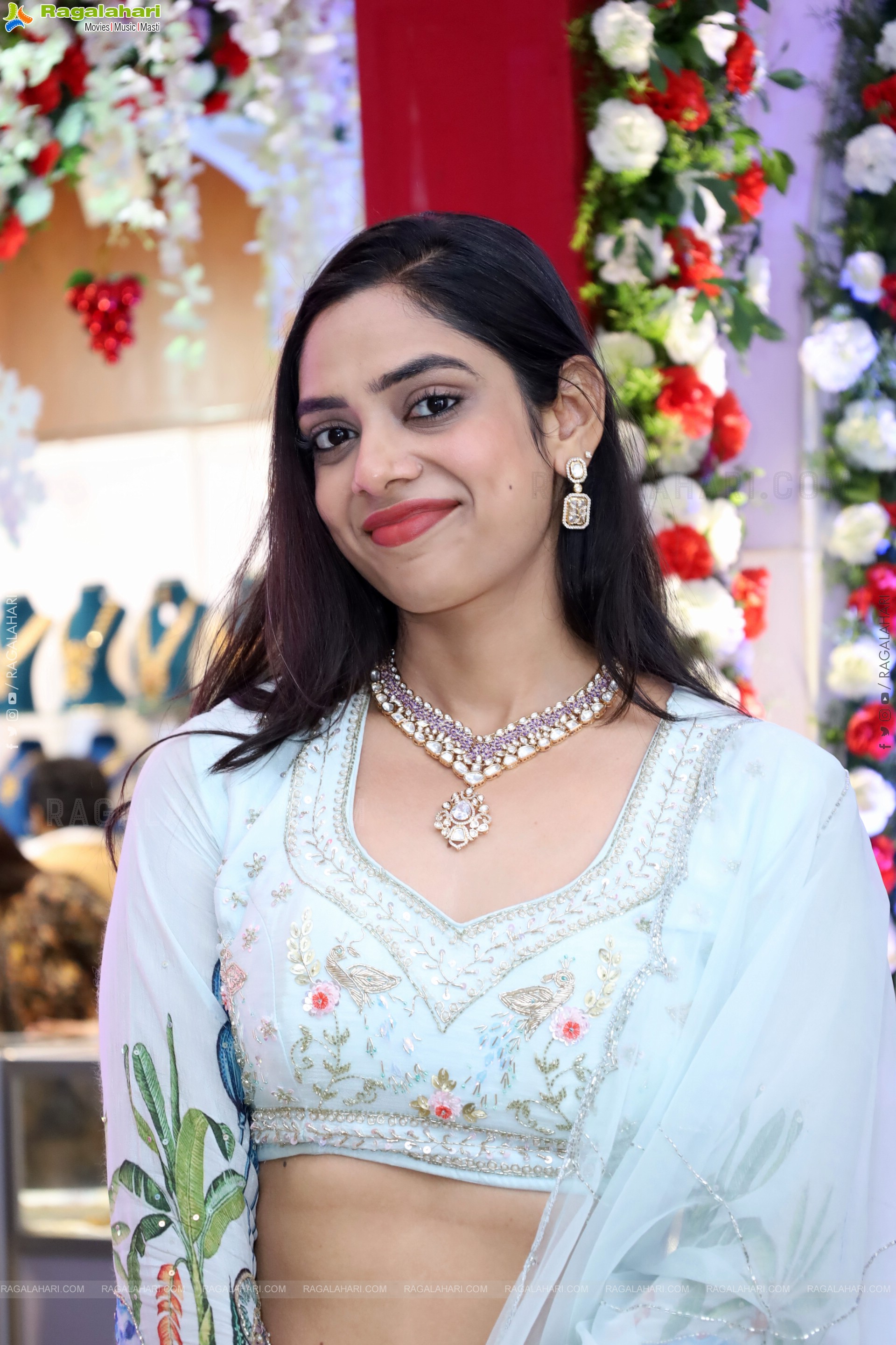 Swetha Kanduri stills in White Designer Dress, HD Gallery