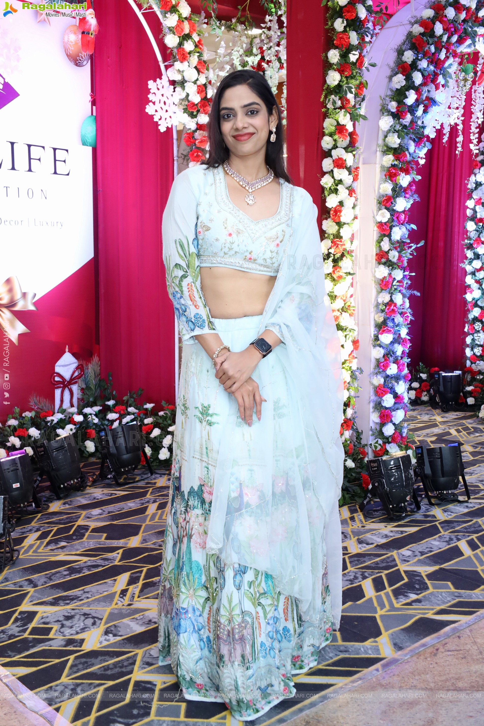 Swetha Kanduri stills in White Designer Dress, HD Gallery