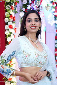 Swetha Kanduri stills in White Designer Dress, HD Gallery