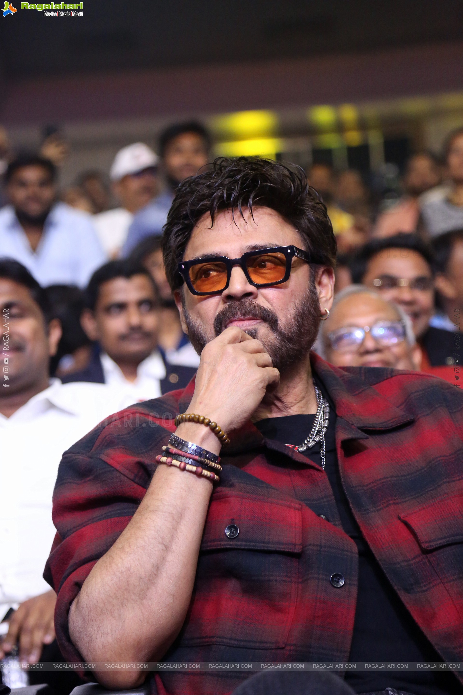 Venkatesh at Mana Shankara Vara Prasad Garu Pre Release Event