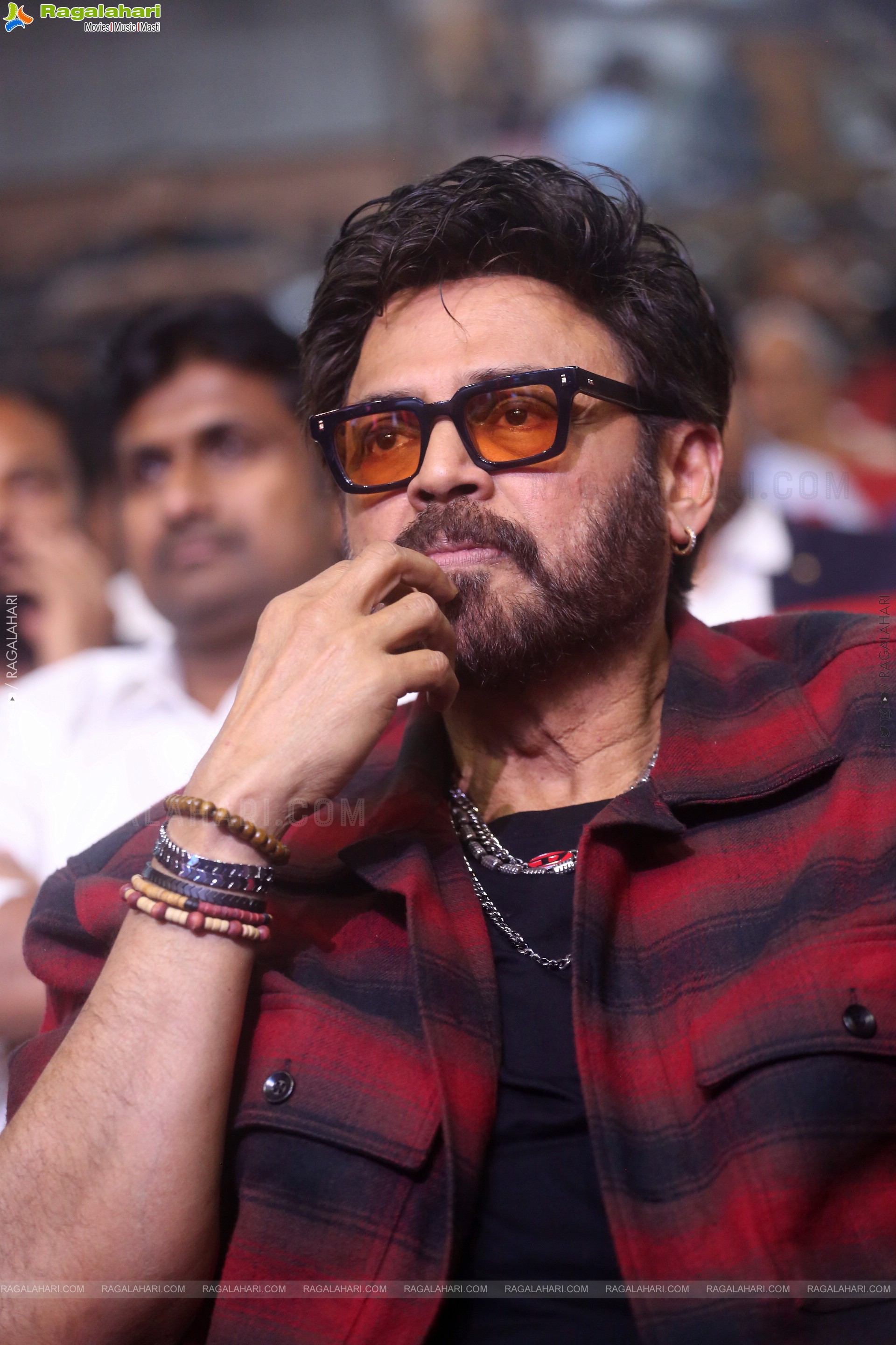 Venkatesh at Mana Shankara Vara Prasad Garu Pre Release Event