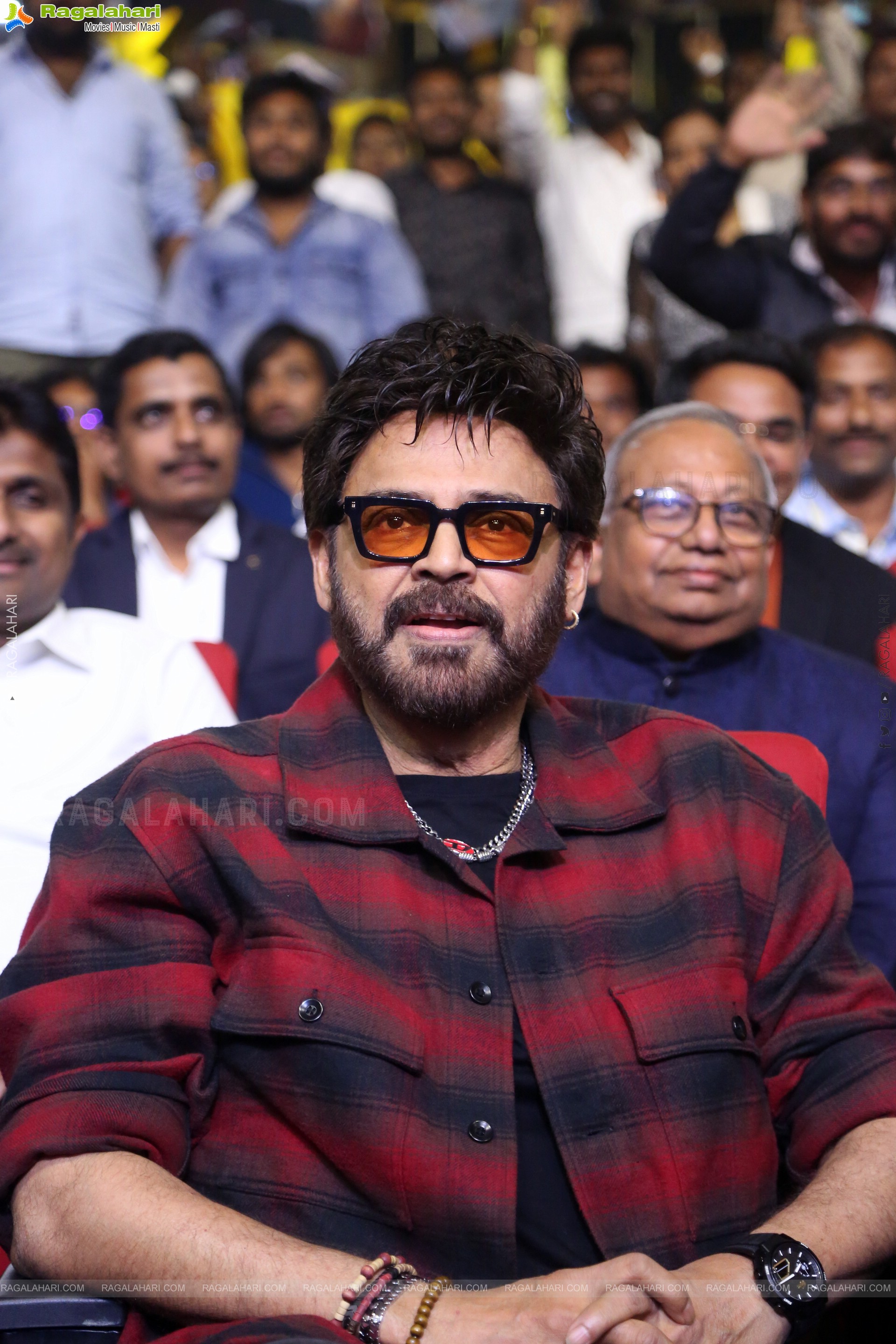 Venkatesh at Mana Shankara Vara Prasad Garu Pre Release Event