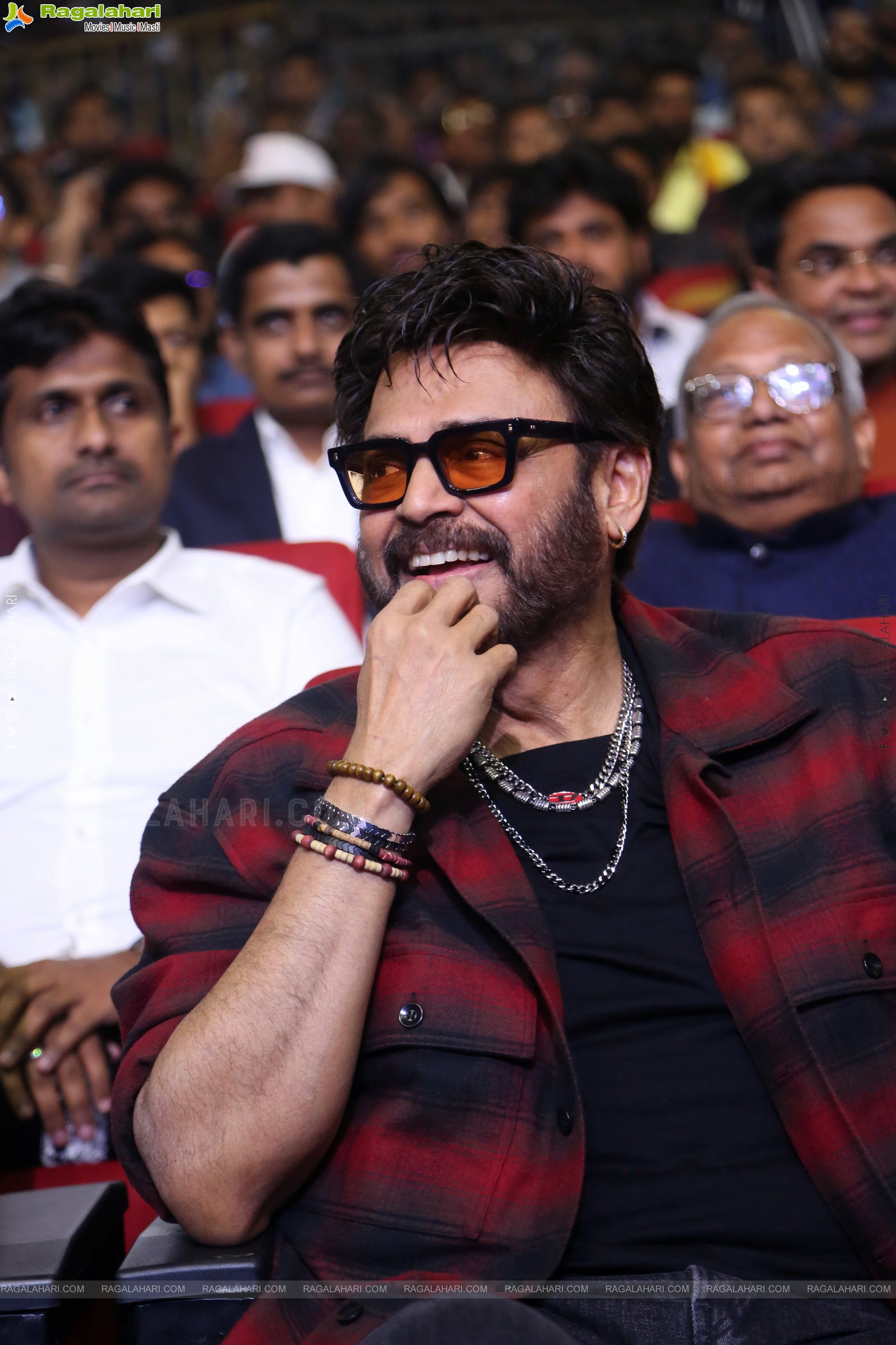 Venkatesh at Mana Shankara Vara Prasad Garu Pre Release Event