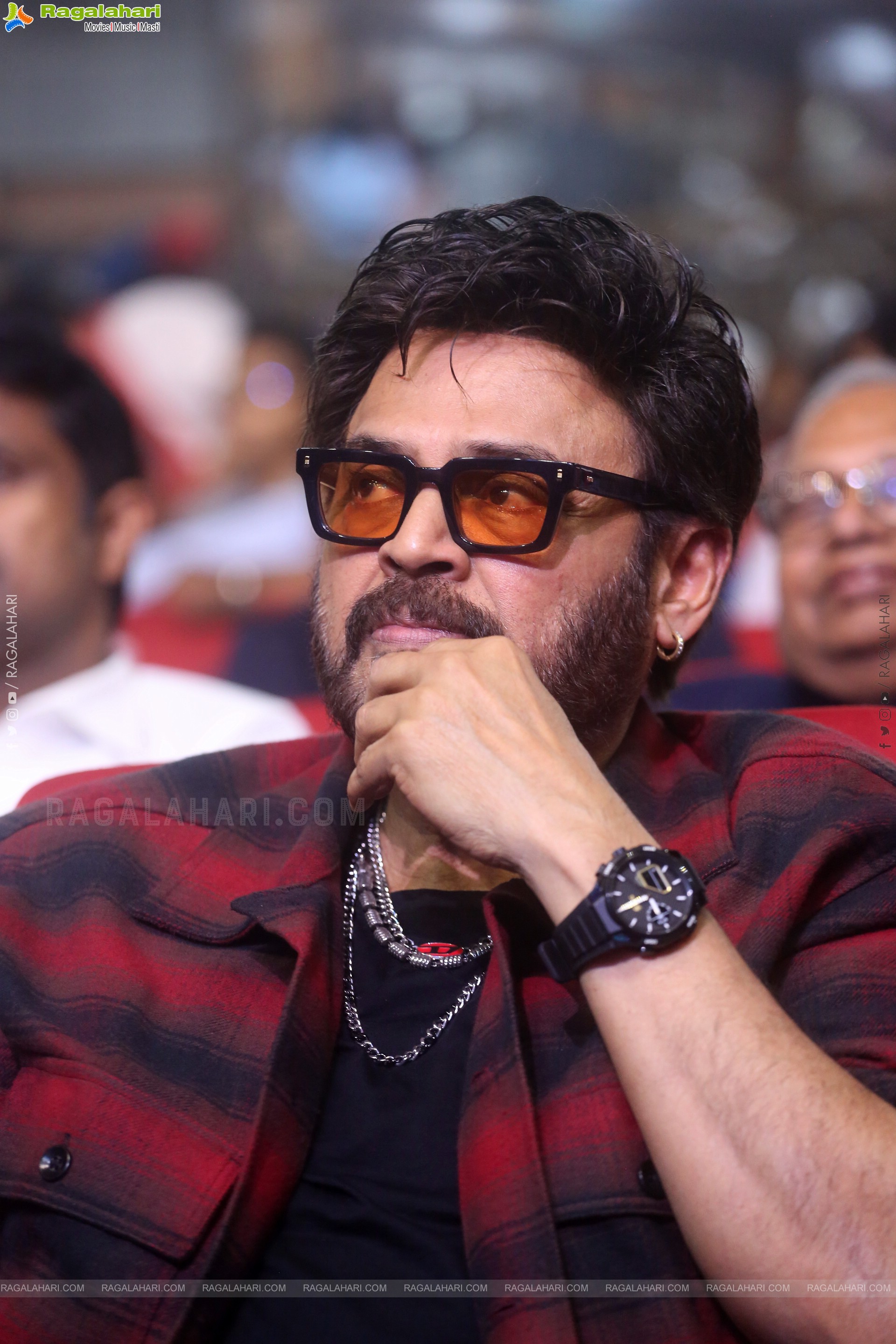 Venkatesh at Mana Shankara Vara Prasad Garu Pre Release Event