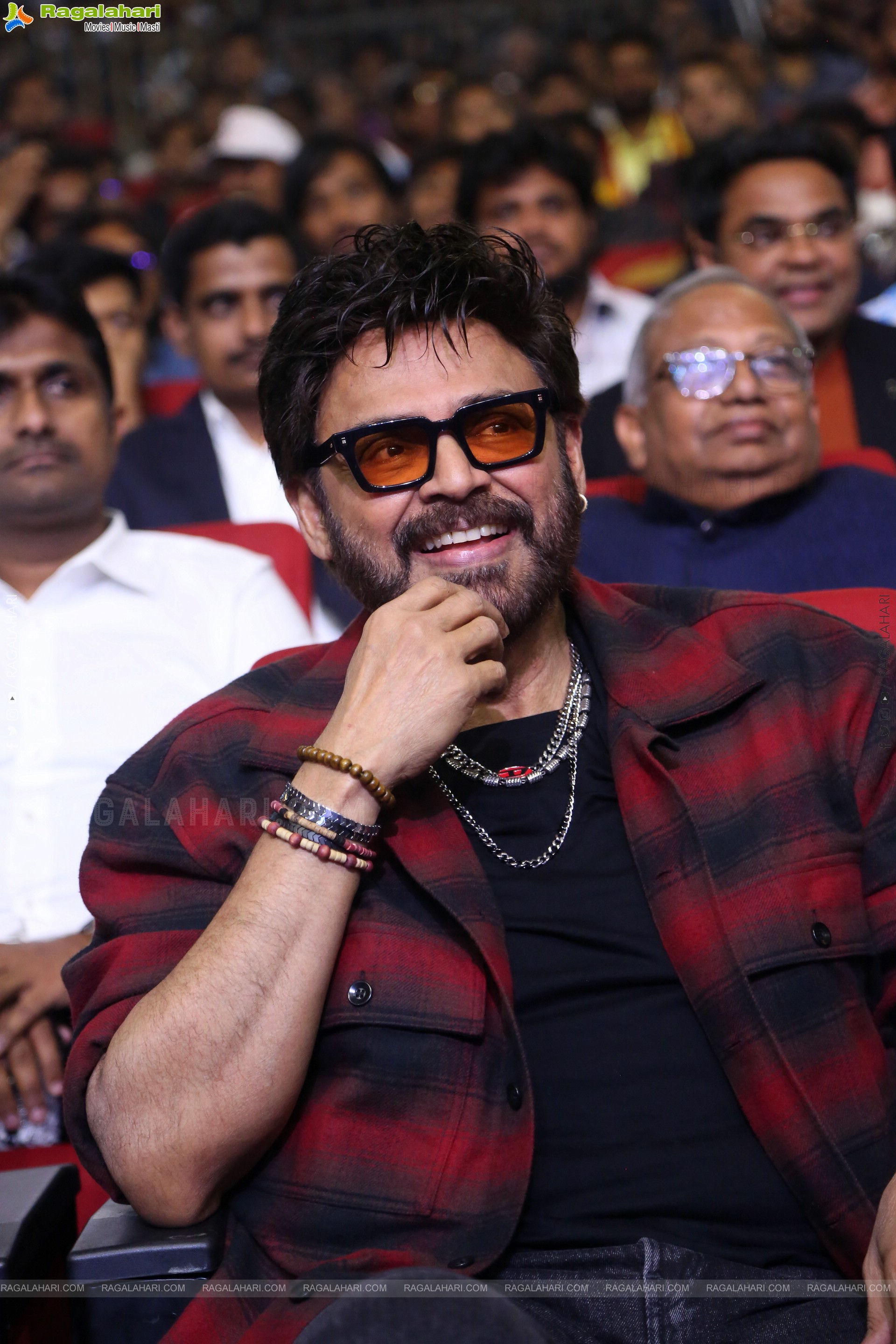 Venkatesh at Mana Shankara Vara Prasad Garu Pre Release Event