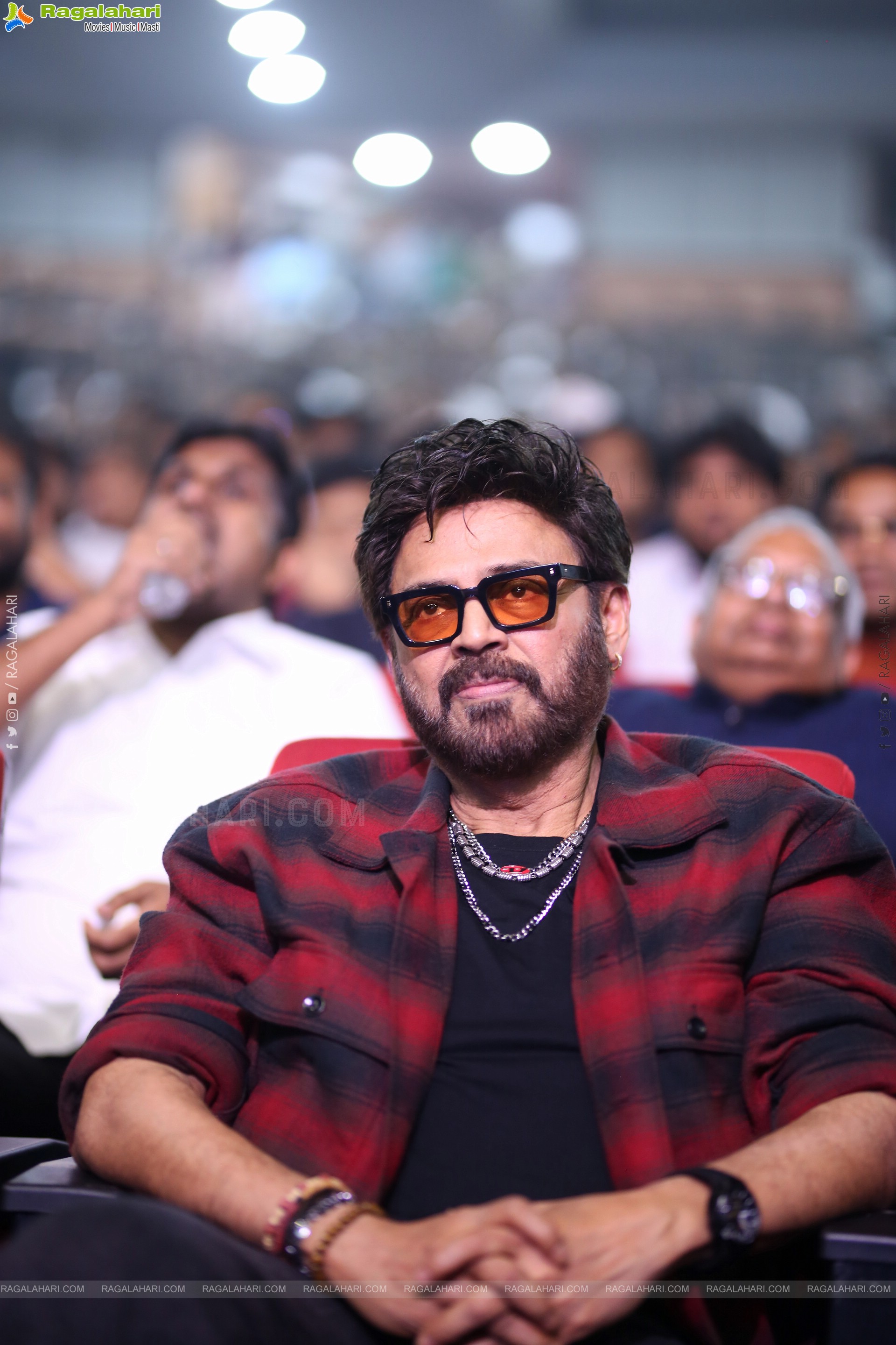 Venkatesh at Mana Shankara Vara Prasad Garu Pre Release Event