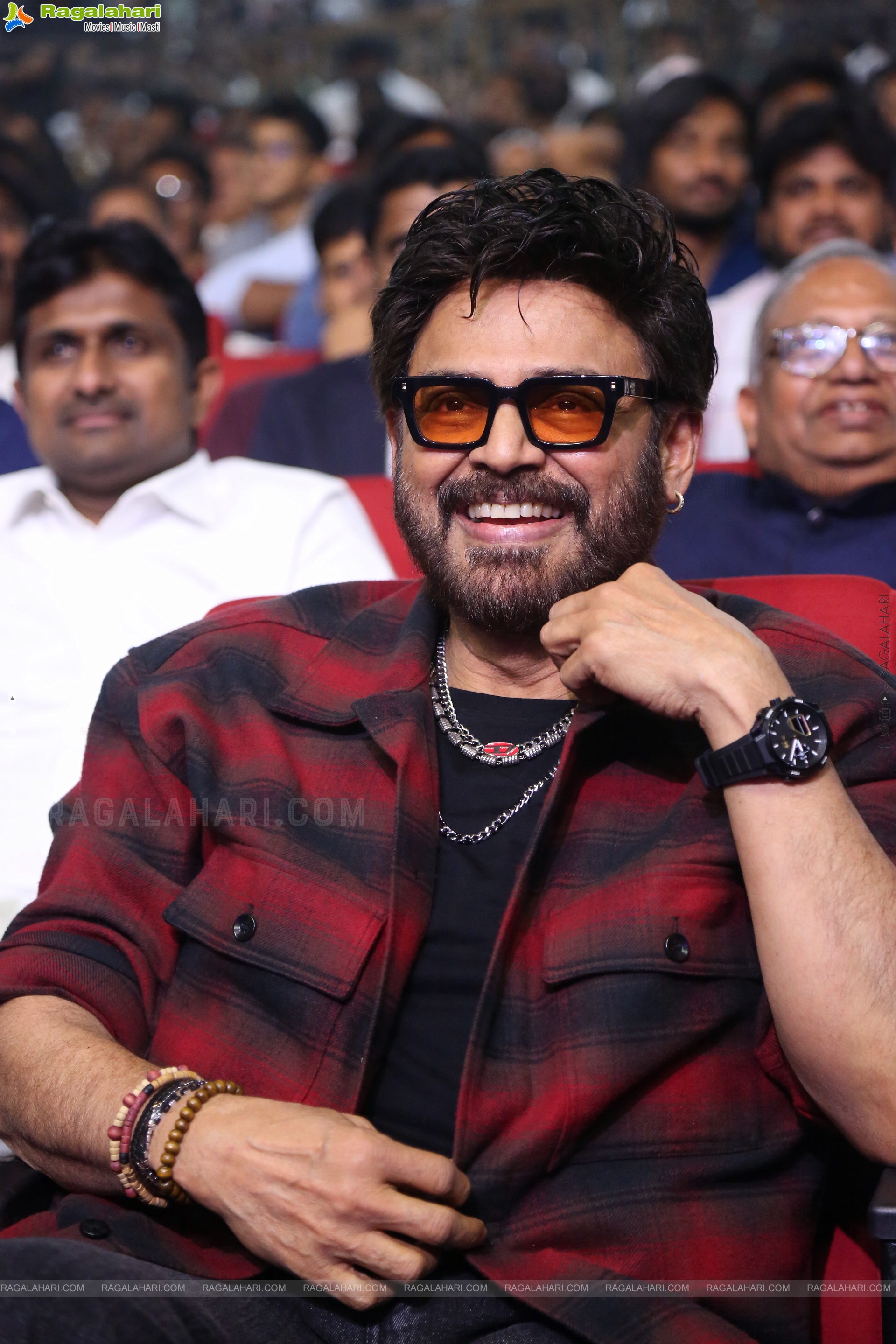 Venkatesh at Mana Shankara Vara Prasad Garu Pre Release Event