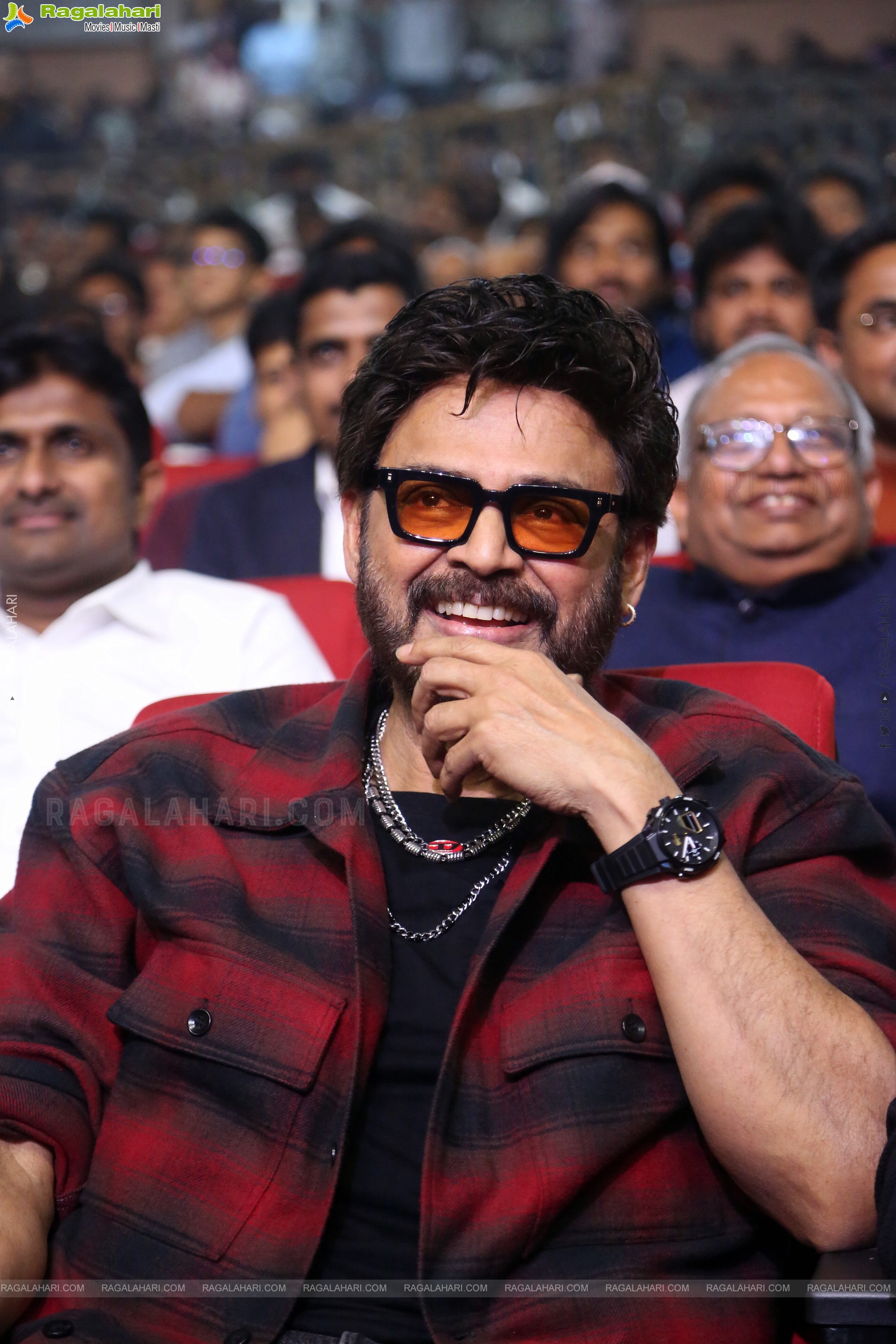 Venkatesh at Mana Shankara Vara Prasad Garu Pre Release Event