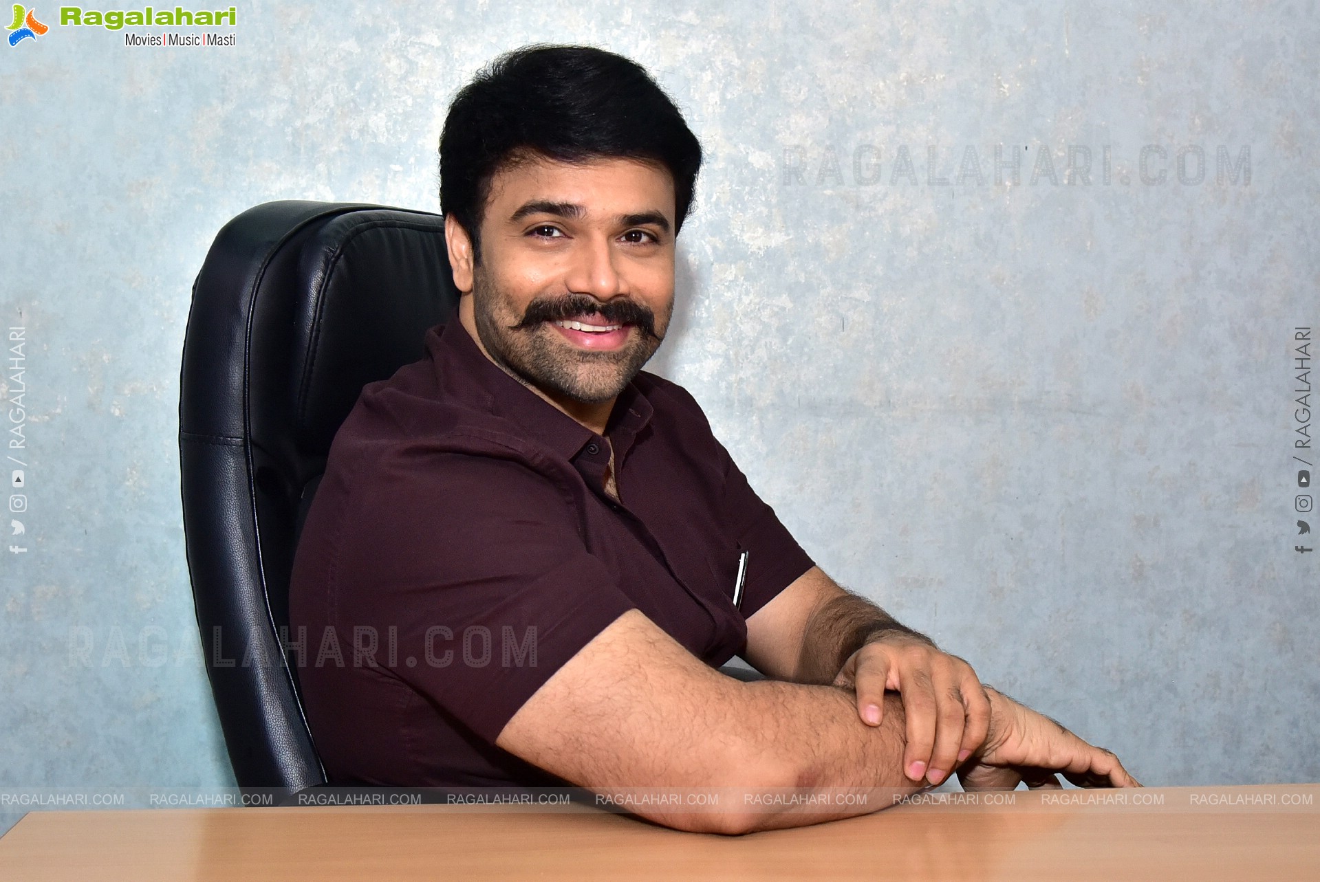 Hero Ashwin Babu at Hidimbha Interview, HD Gallery